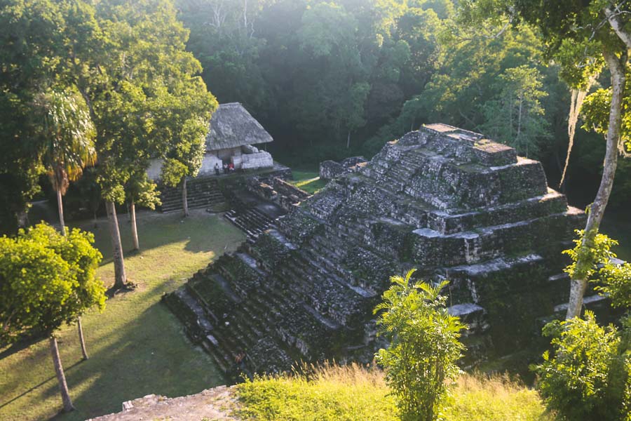 yaxha mayan ruins guatemala